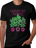 Queen of Plants T-Shirt - Gardening Gift