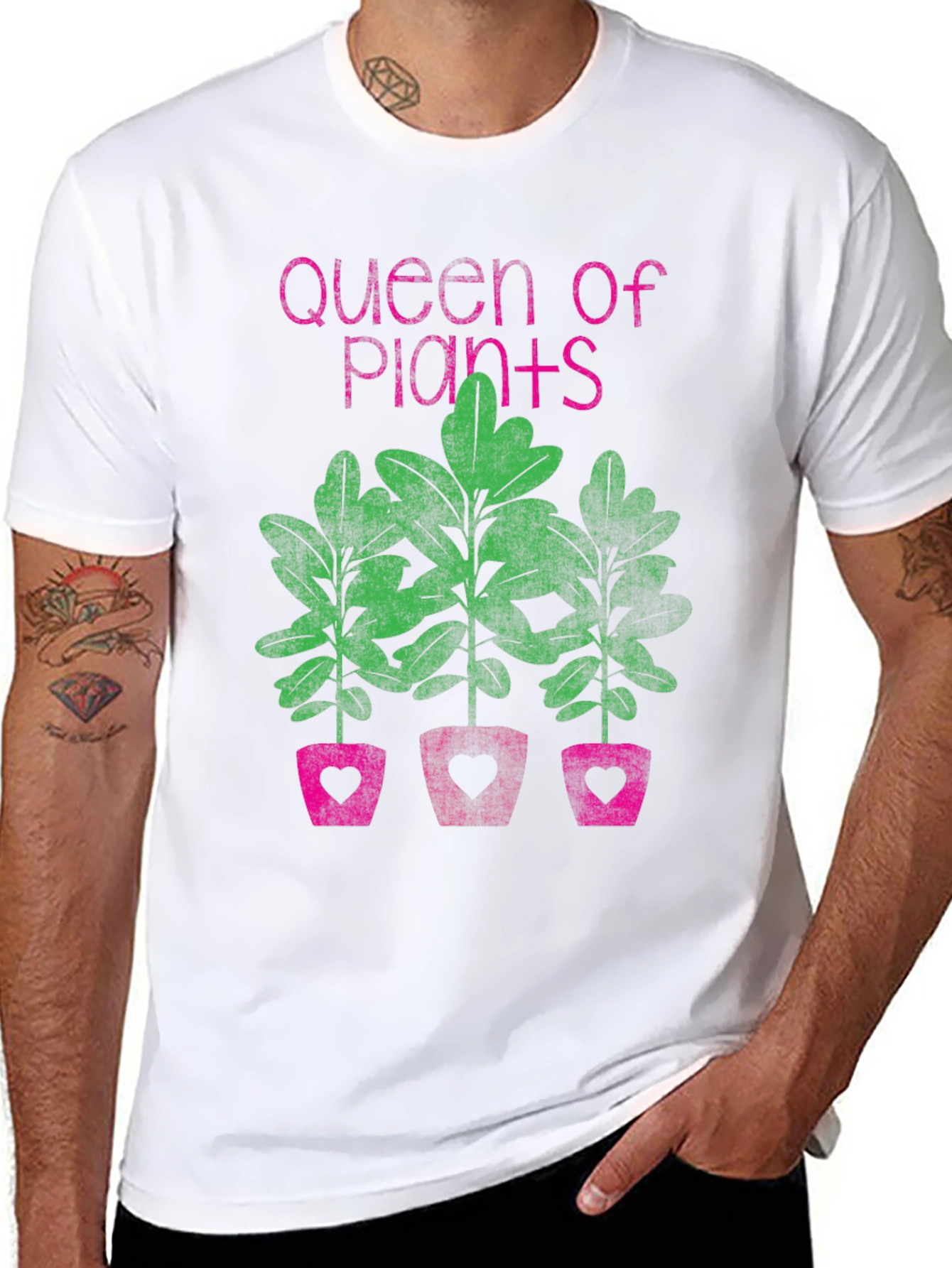 Queen of Plants T-Shirt - Gardening Gift