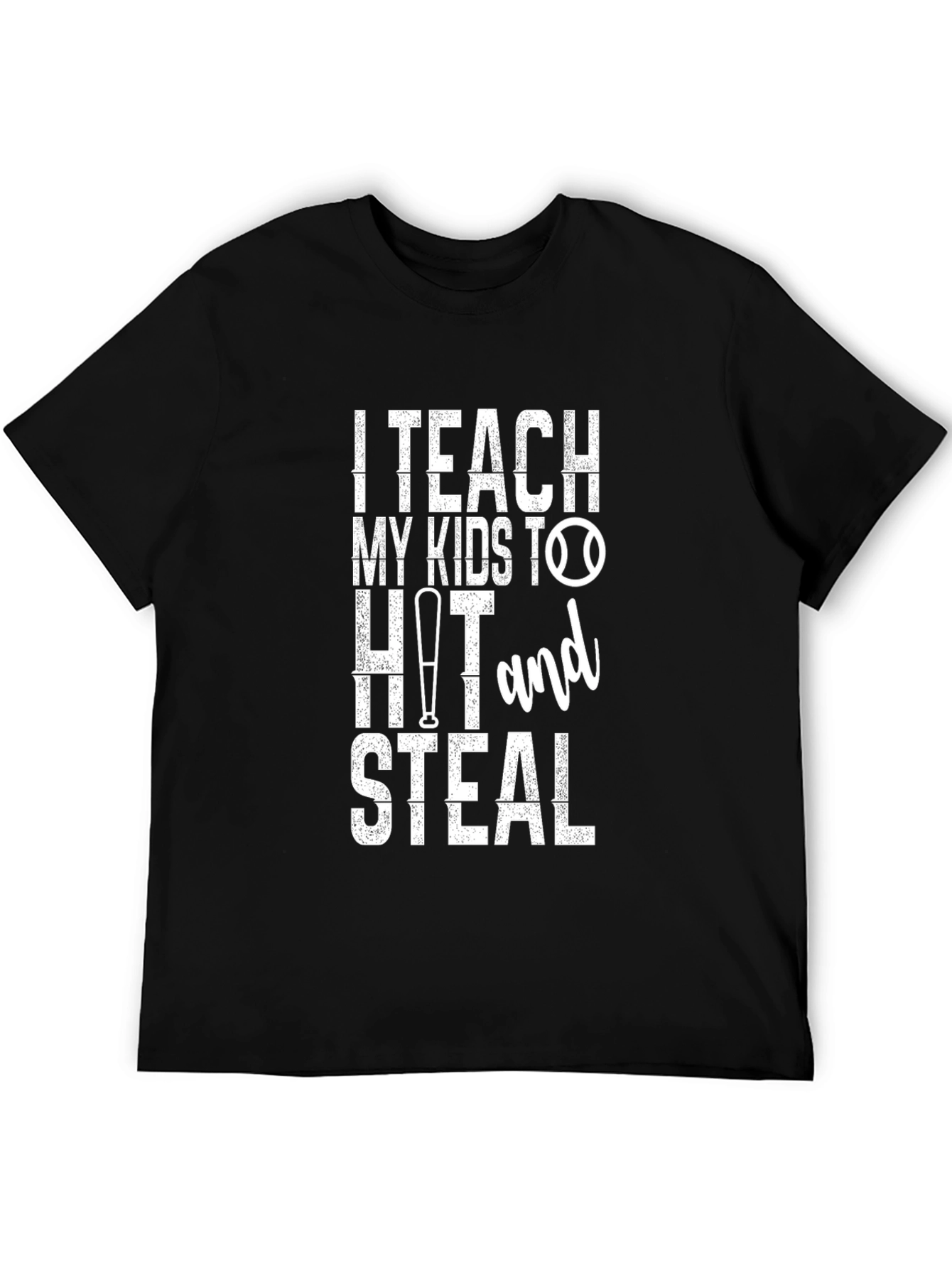 I Teach My Kids Baseball T-Shirt