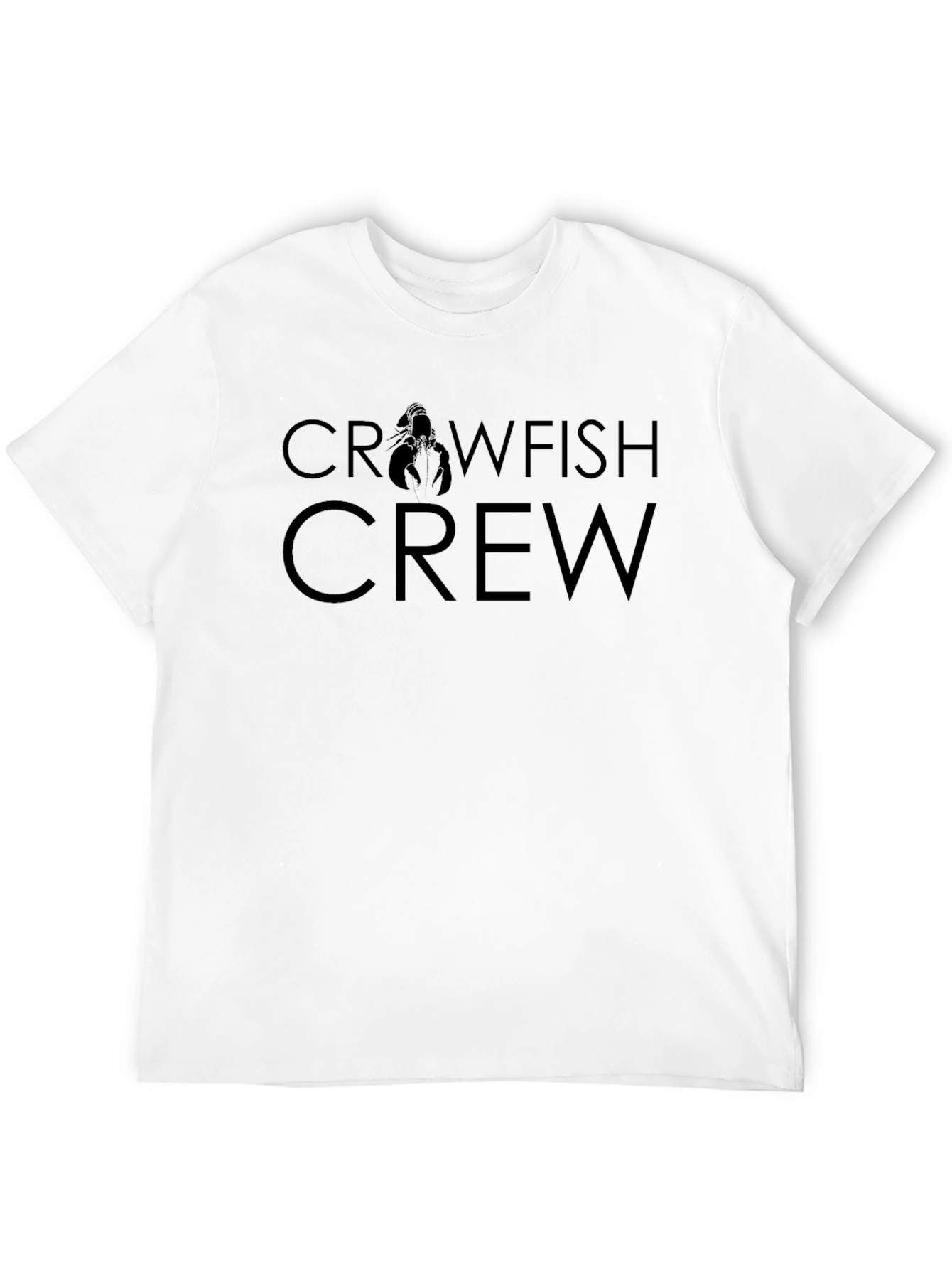 Crawfish Crew Black Graphic Tee