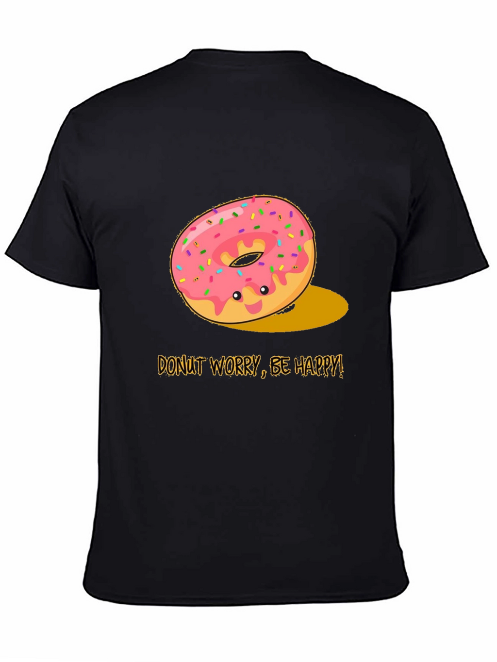 Donut Worry Be Happy Graphic Tee