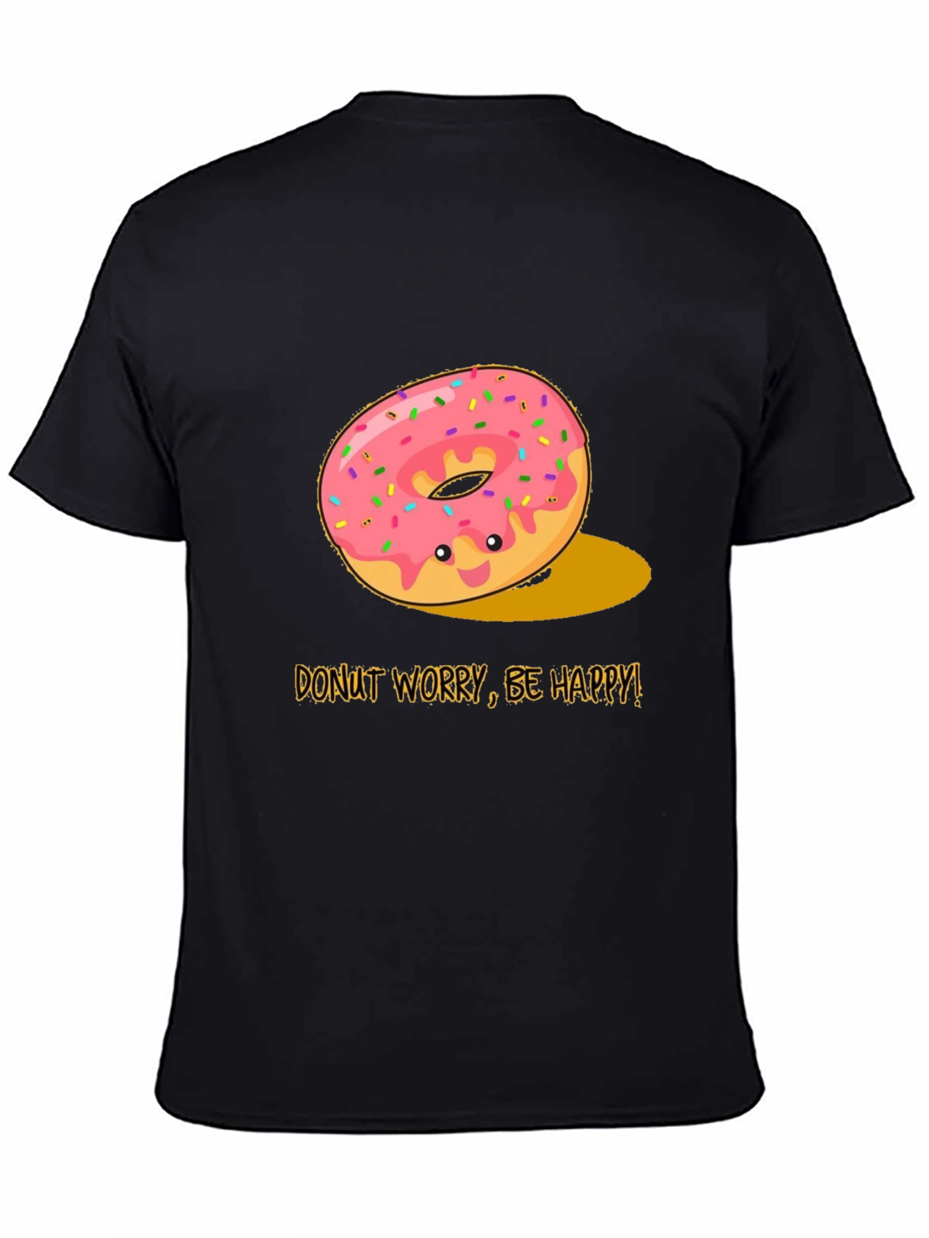 Donut Worry Be Happy Graphic Tee