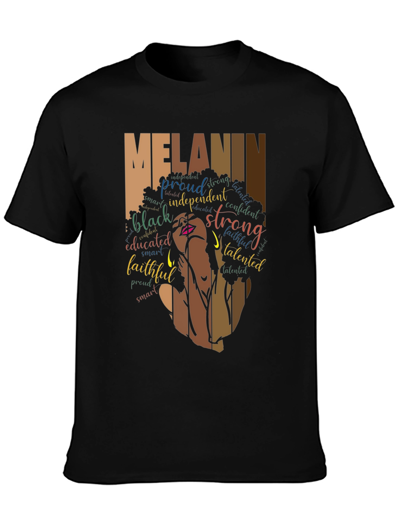 Melanin Pride Black History Month Graphic Tee