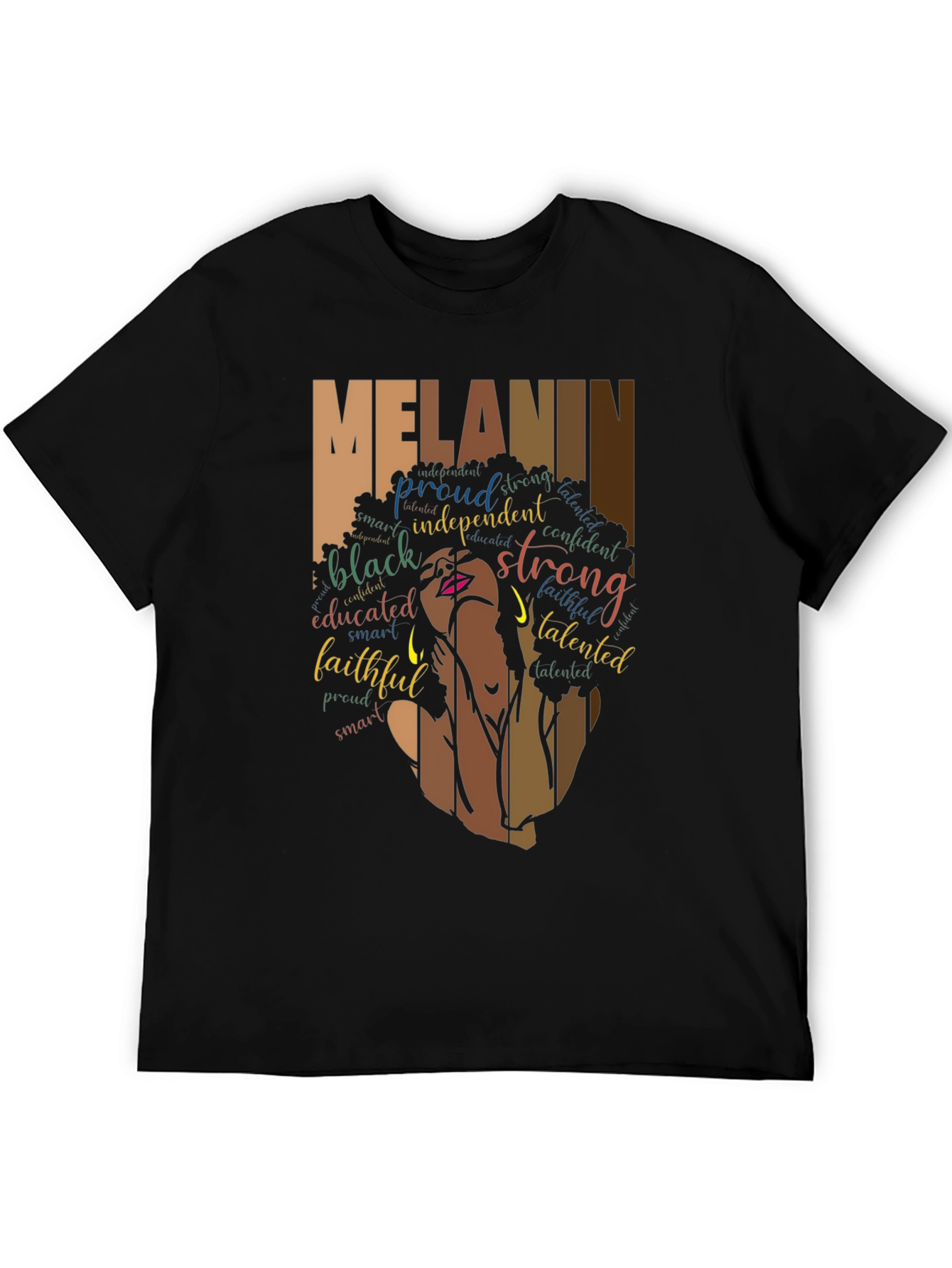 Melanin Pride Black History Month Graphic Tee