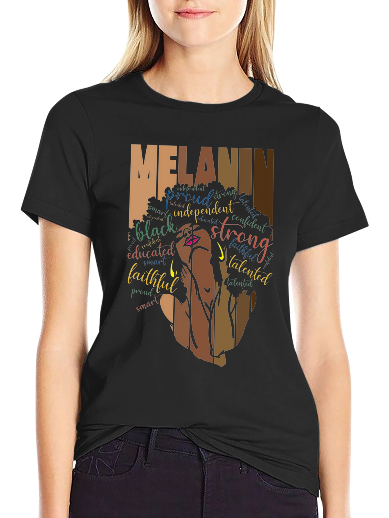 Melanin Pride Black History Month Graphic Tee