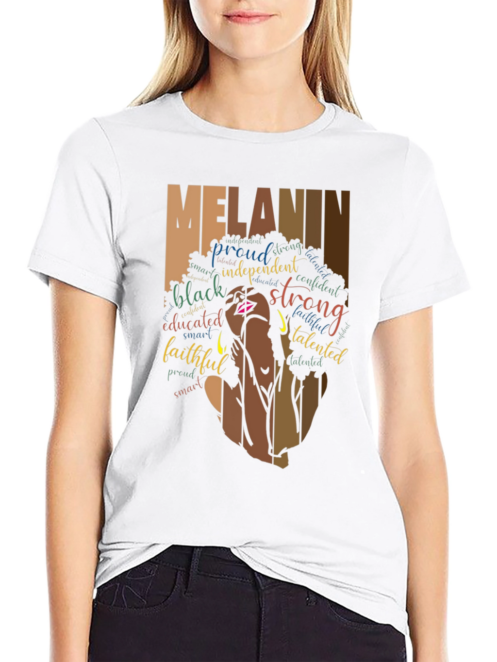 Melanin Pride Black History Month Graphic Tee