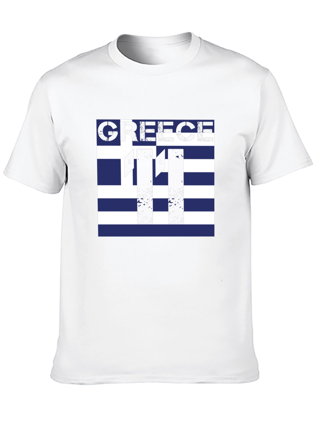 Greece Flag Football T-Shirt