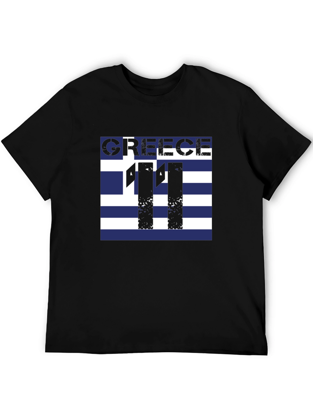 Greece Flag Football T-Shirt