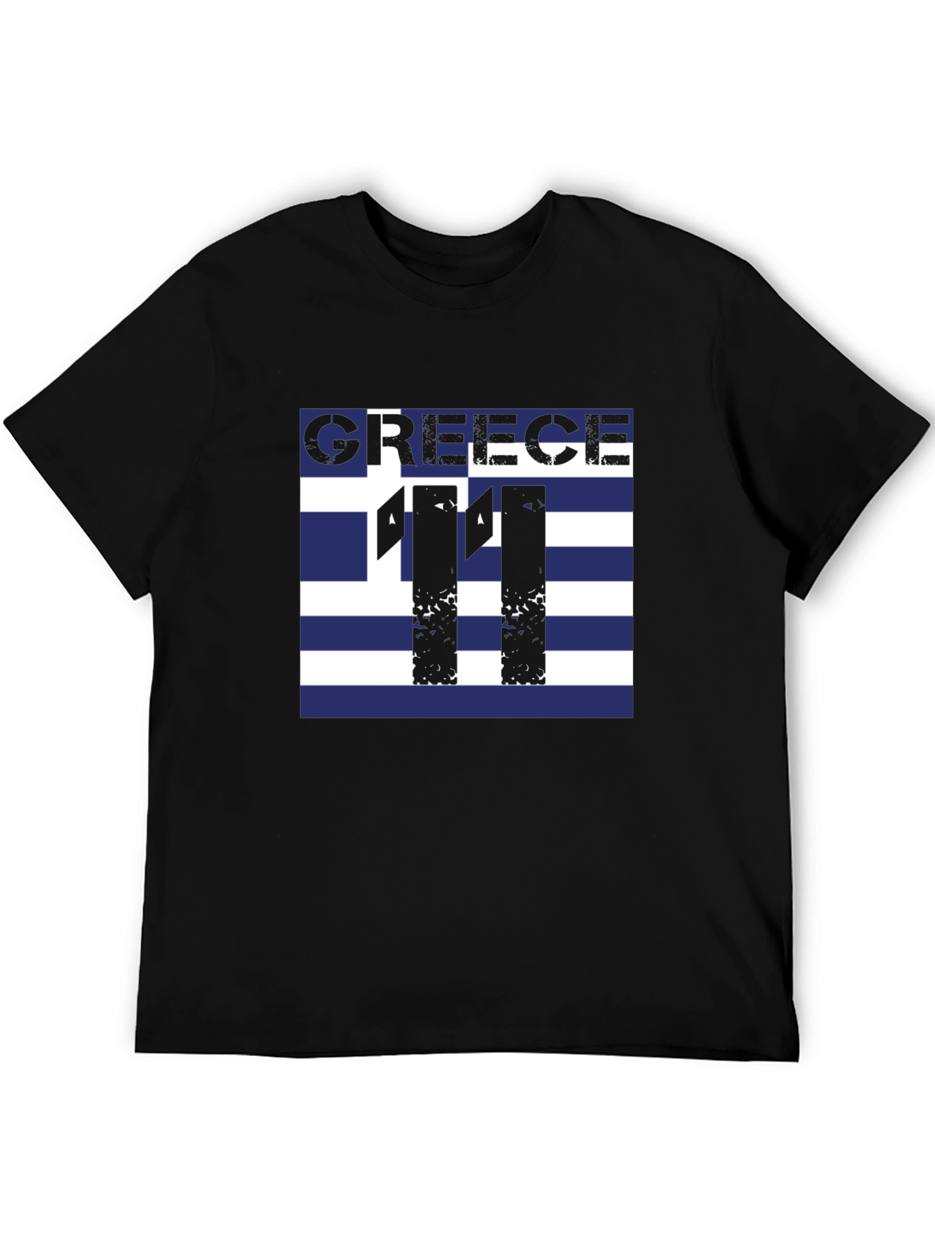 Greece Flag Football T-Shirt