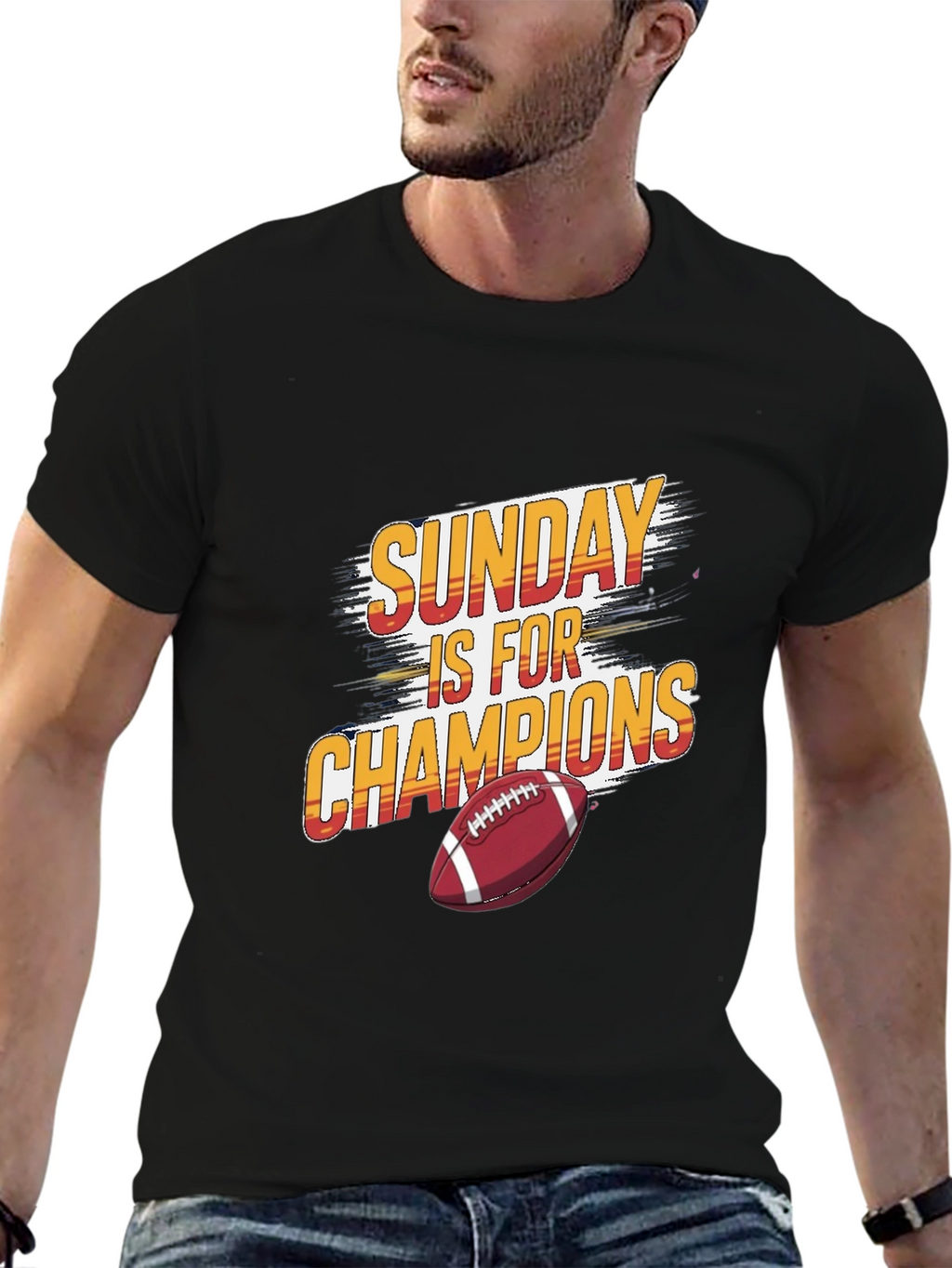 Sunday is for Champions Football T-Shirt