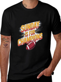 Sunday is for Champions Football T-Shirt