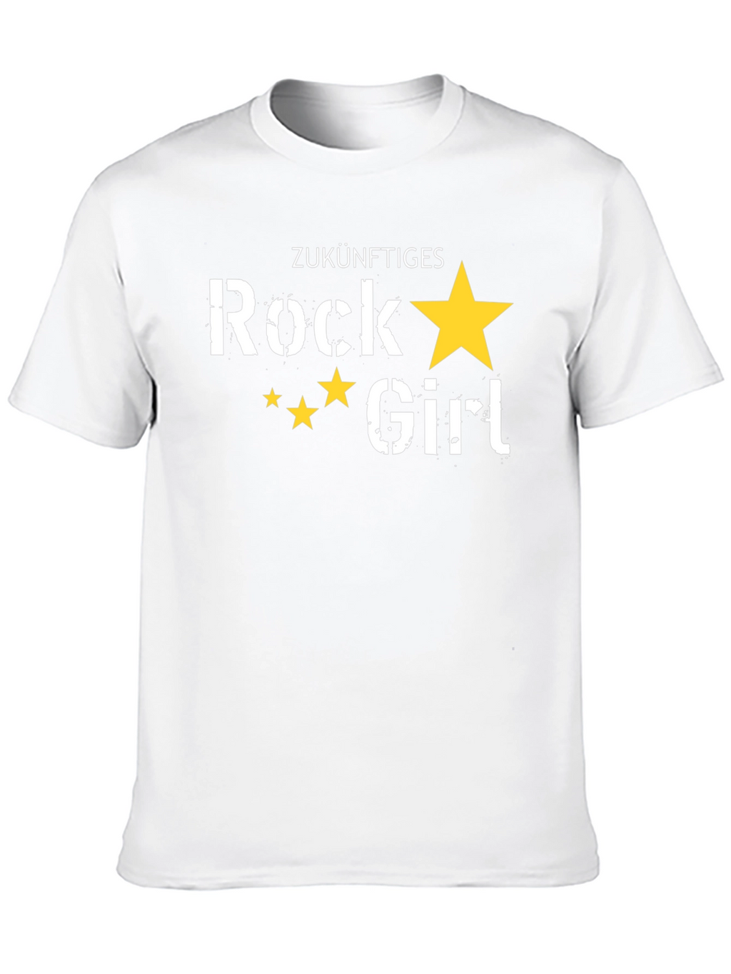 Future Rock Girl T-Shirt - Black