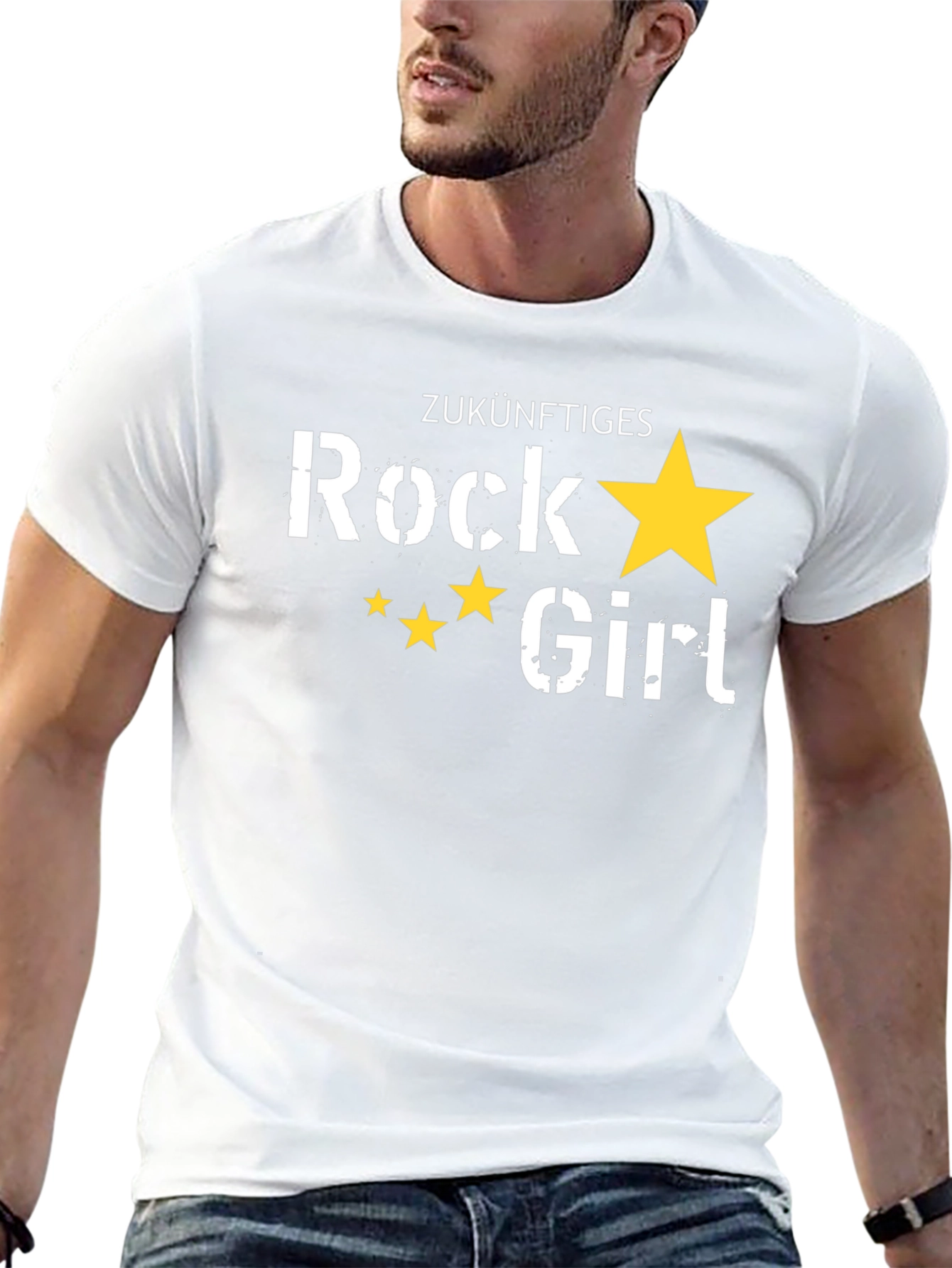 Future Rock Girl T-Shirt - Black