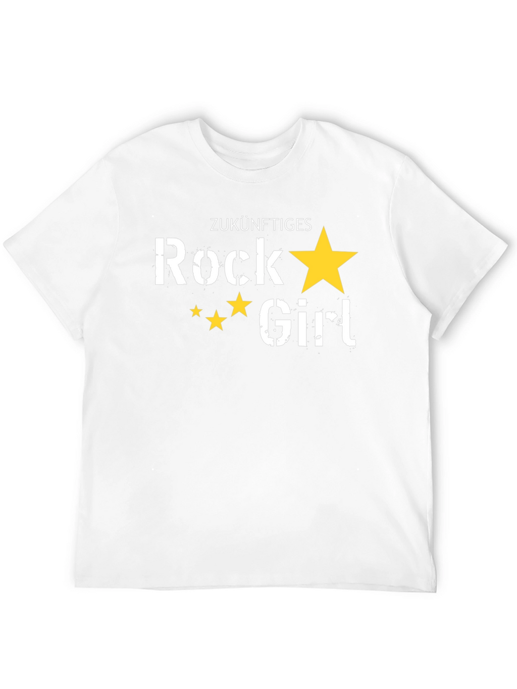 Future Rock Girl T-Shirt - Black