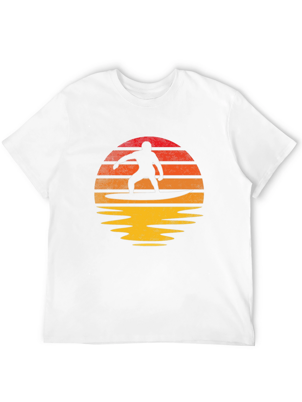 Sunset Surfer Graphic Tee - Retro Vibe