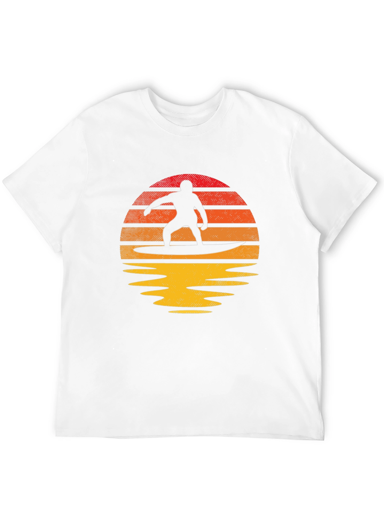 Sunset Surfer Graphic Tee - Retro Vibe