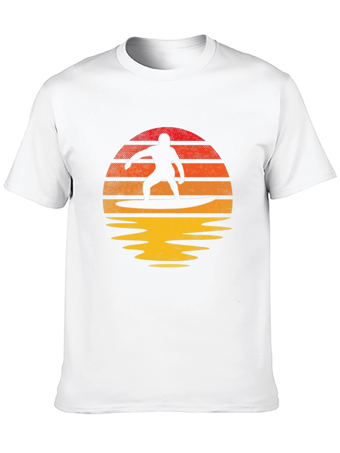 Sunset Surfer Graphic Tee - Retro Vibe