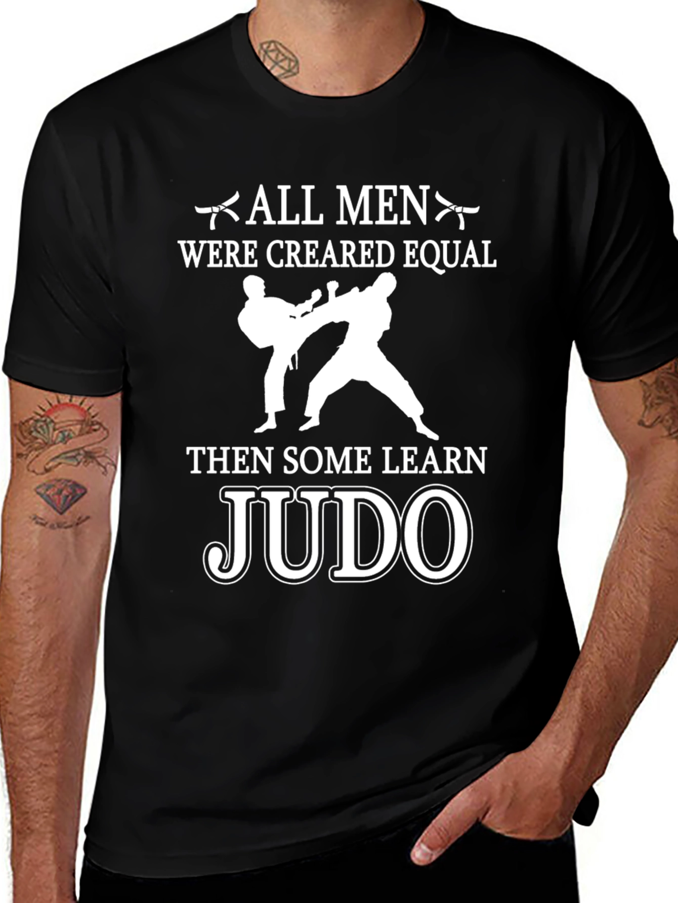 All Men Created Equal Judo T-Shirt