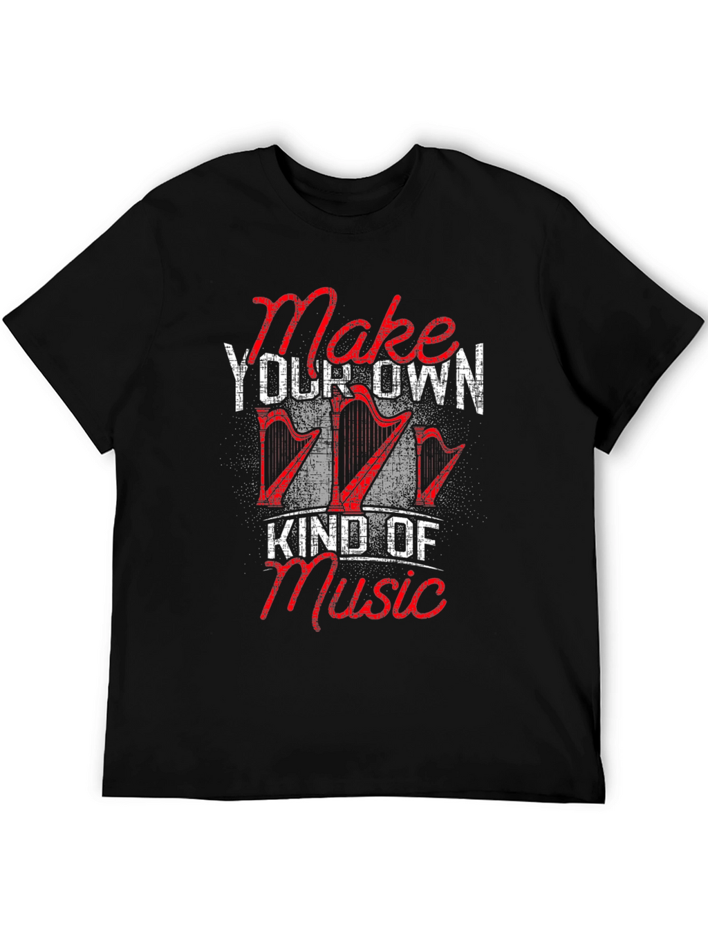 Make Your Own Music Graphic T-Shirt