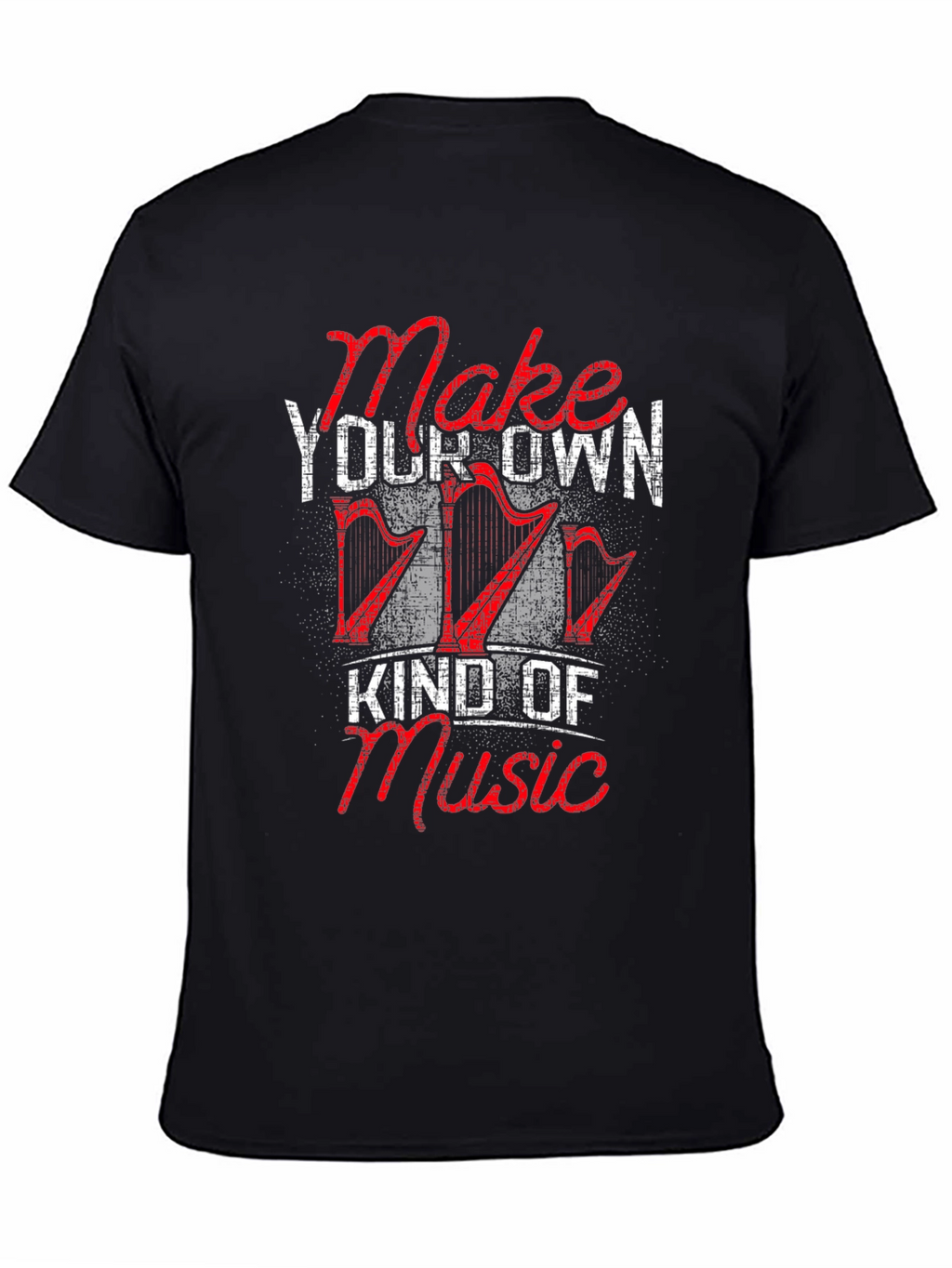 Make Your Own Music Graphic T-Shirt