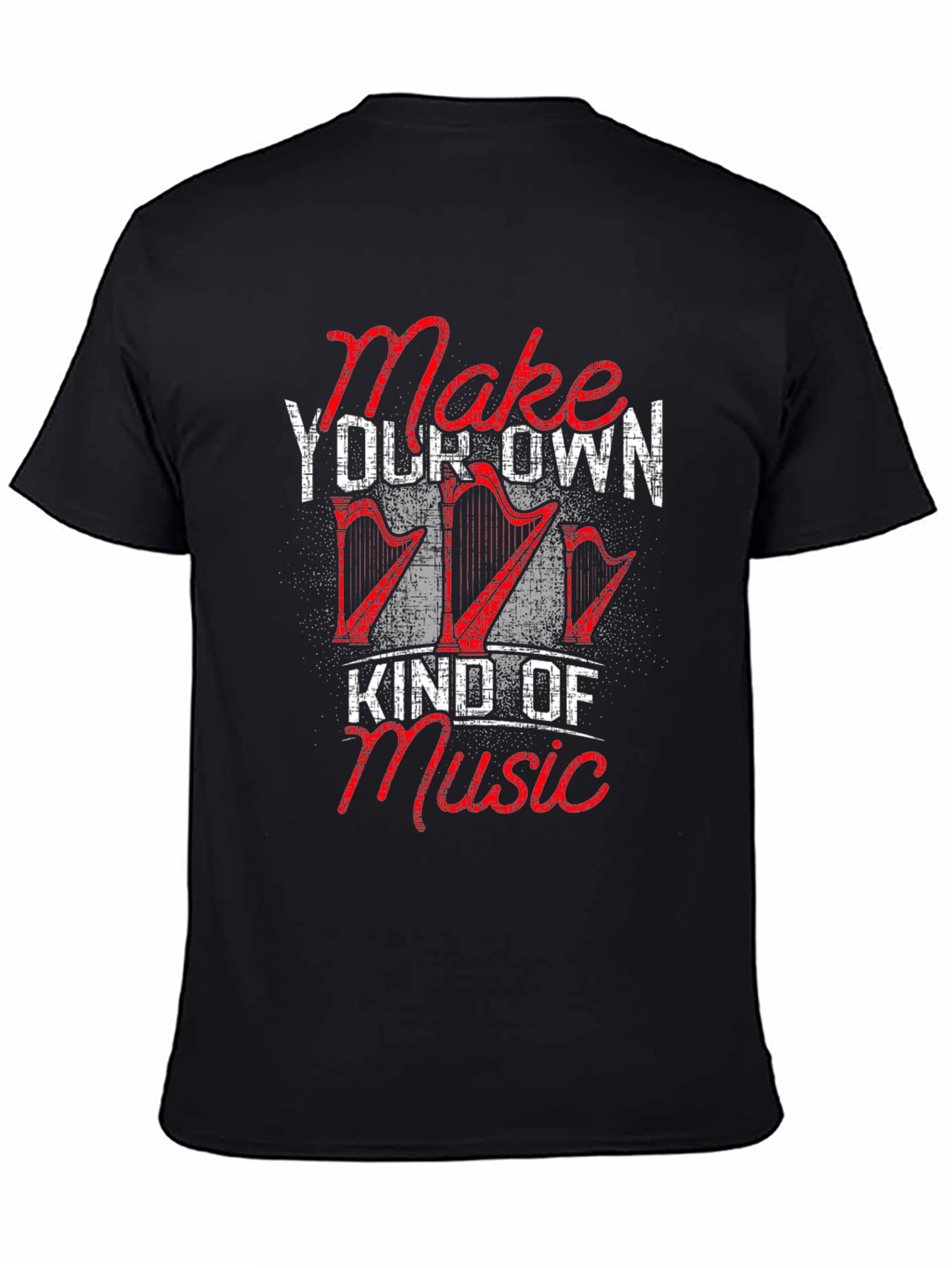 Make Your Own Music Graphic T-Shirt