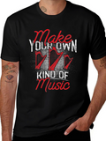 Make Your Own Music Graphic T-Shirt