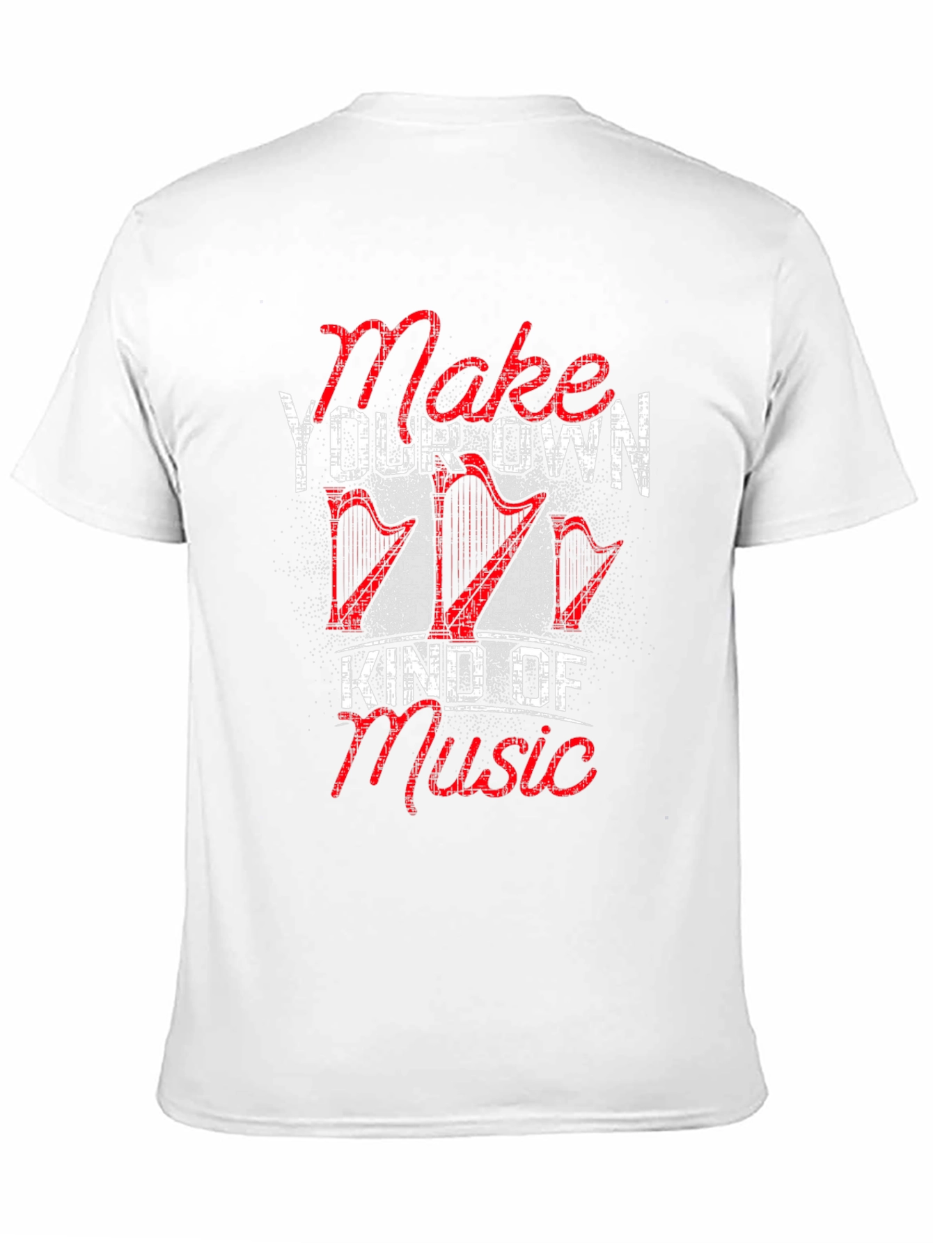 Make Your Own Music Graphic T-Shirt