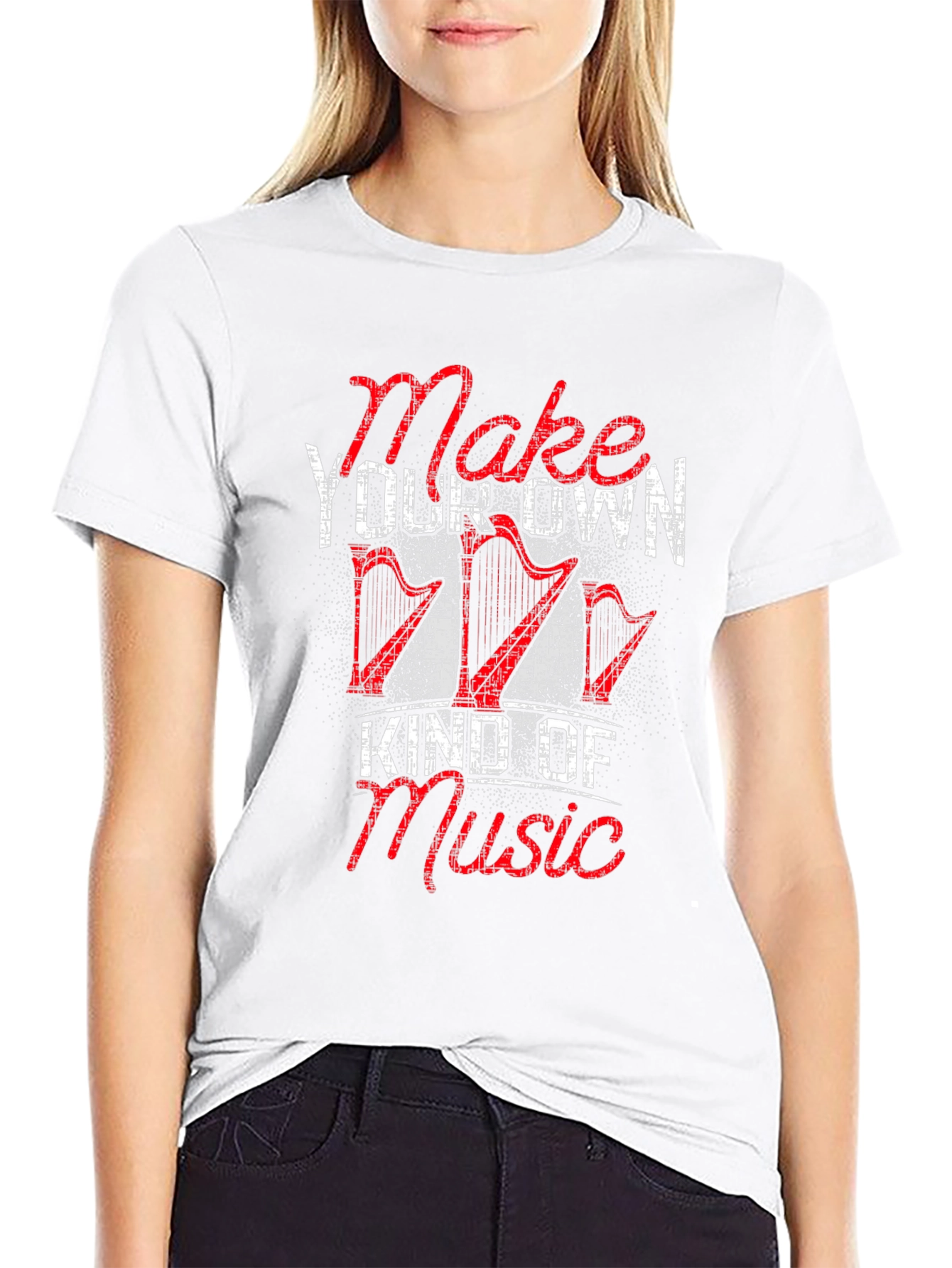 Make Your Own Music Graphic T-Shirt