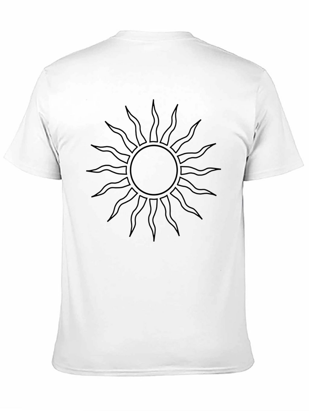 Black Sun Graphic Tee - Stylish Casual Wear