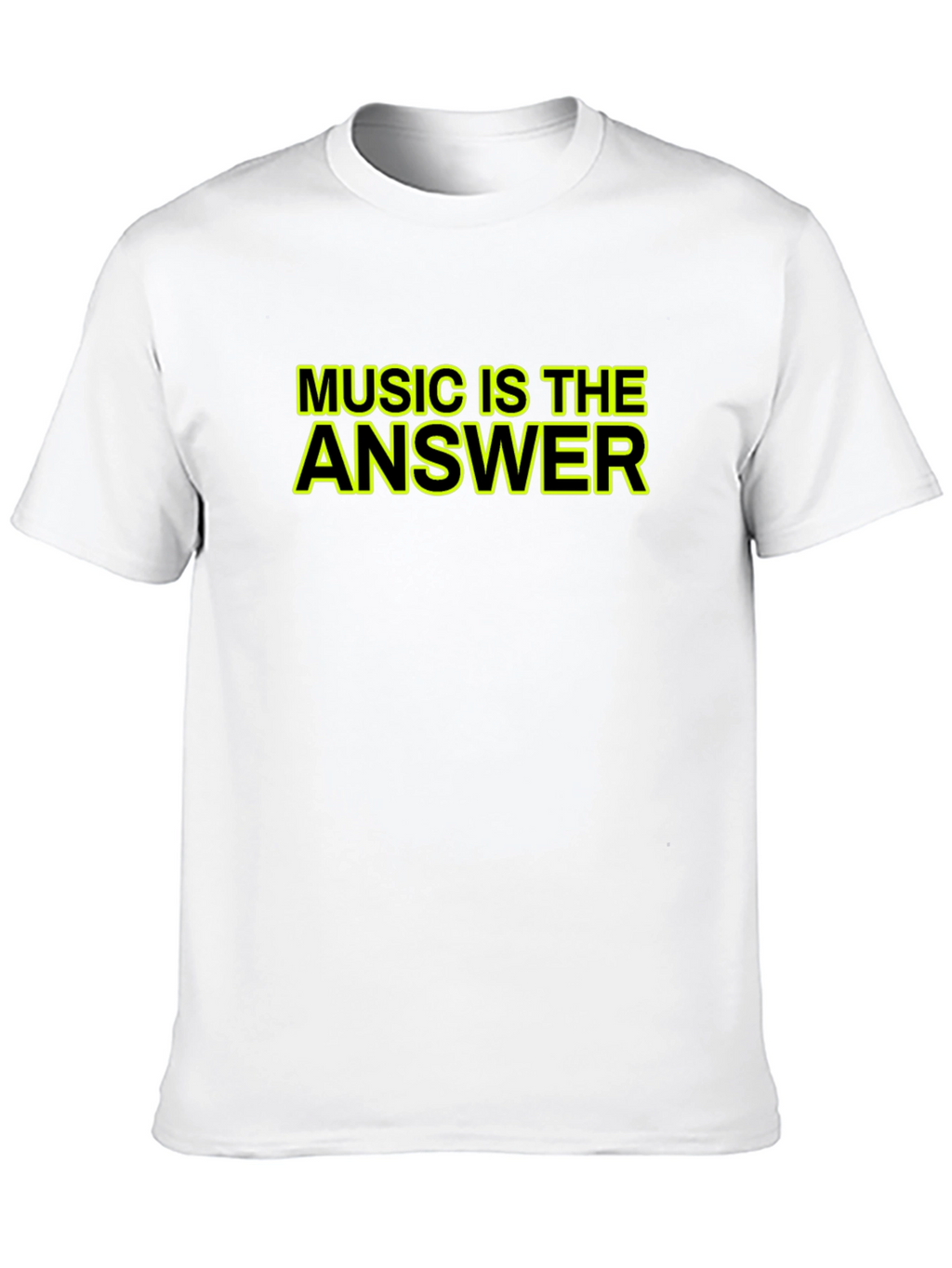 Music is The Answer Graphic Tee
