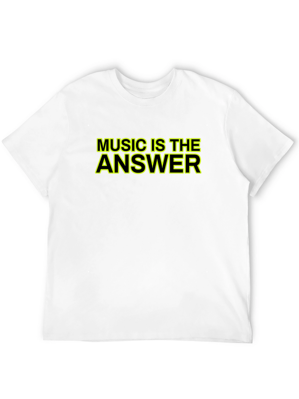 Music is The Answer Graphic Tee