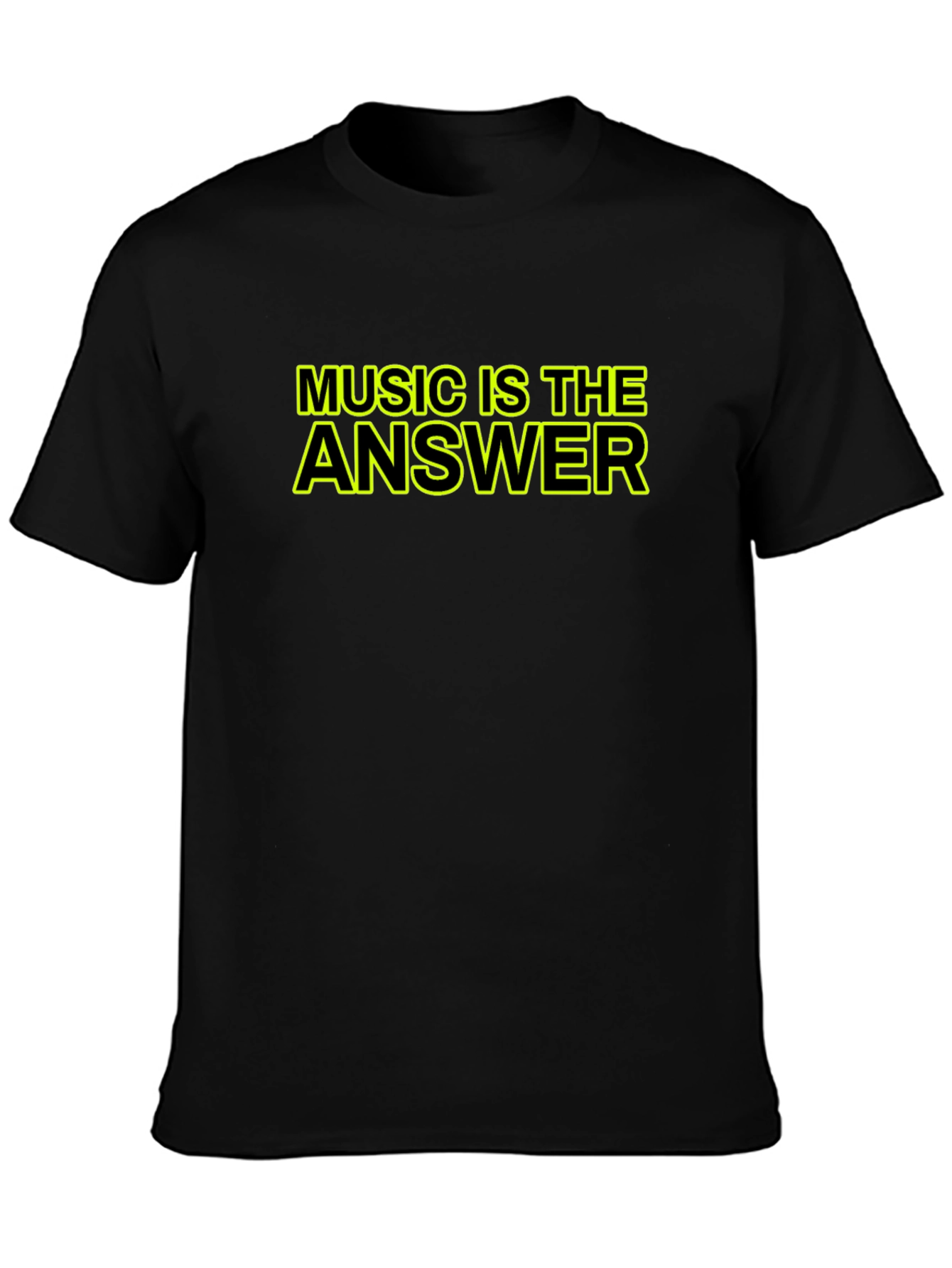 Music is The Answer Graphic Tee