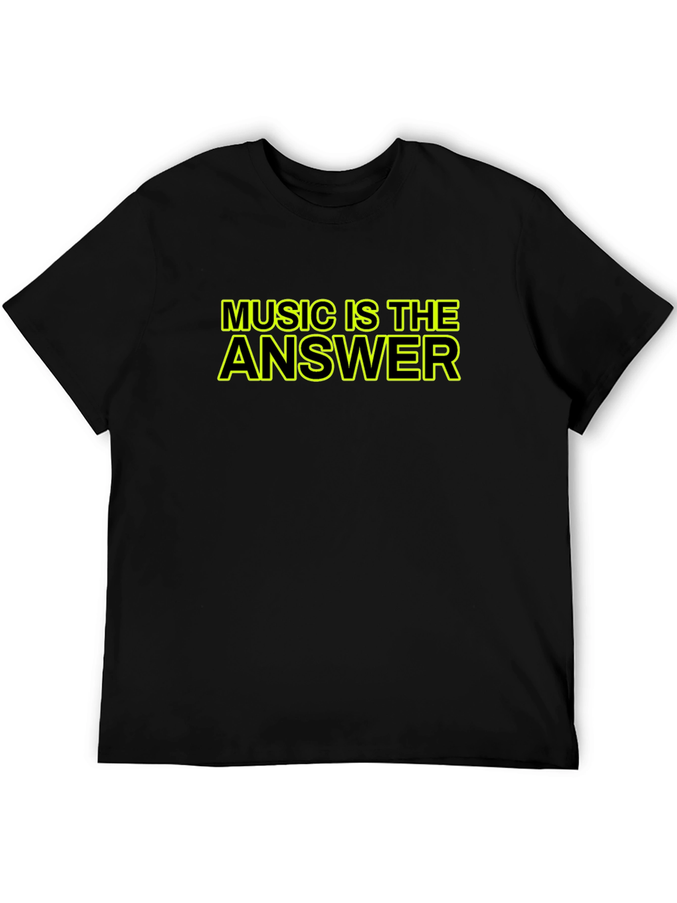 Music is The Answer Graphic Tee