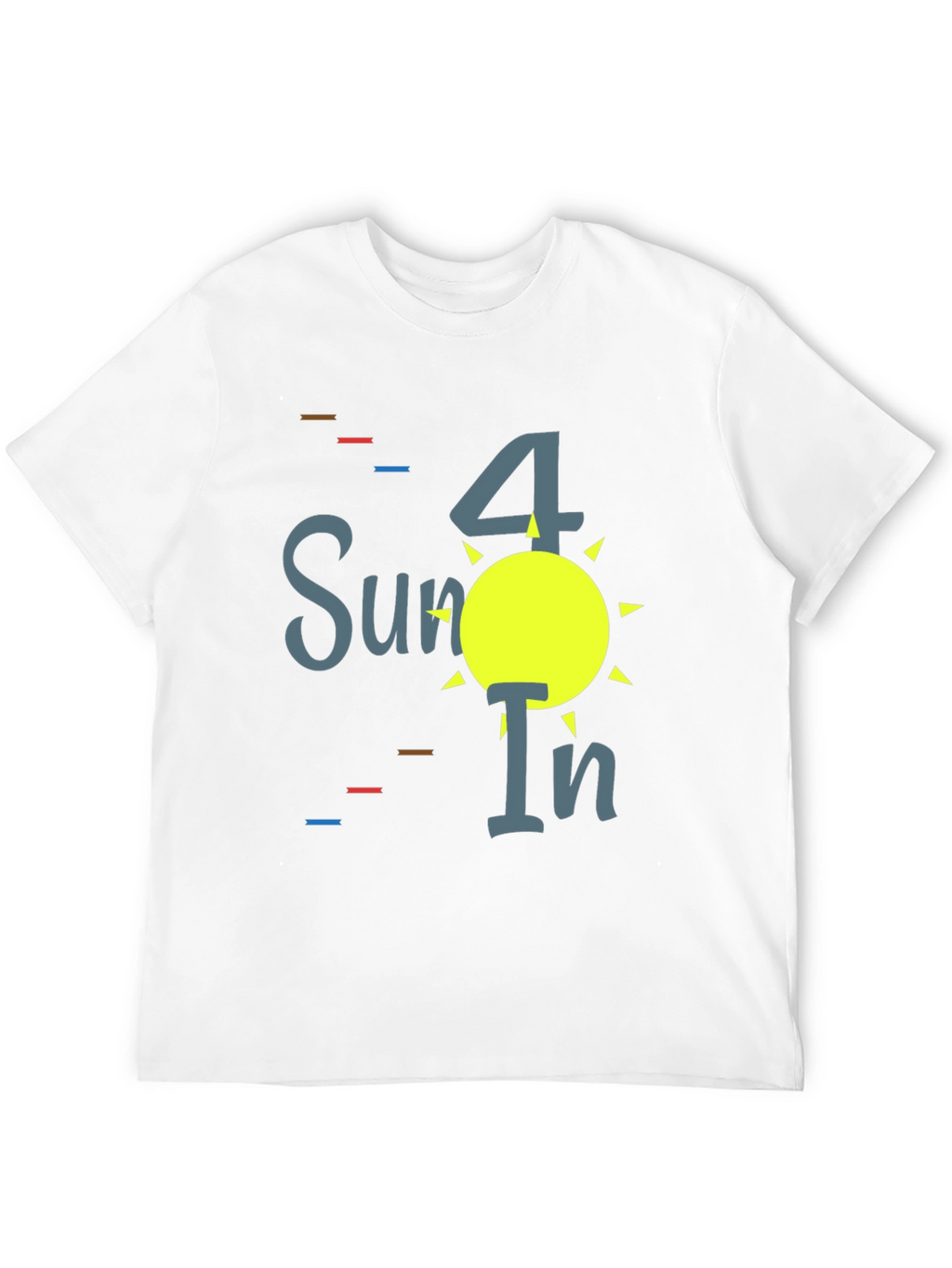 Summer Fun Black Graphic Tee