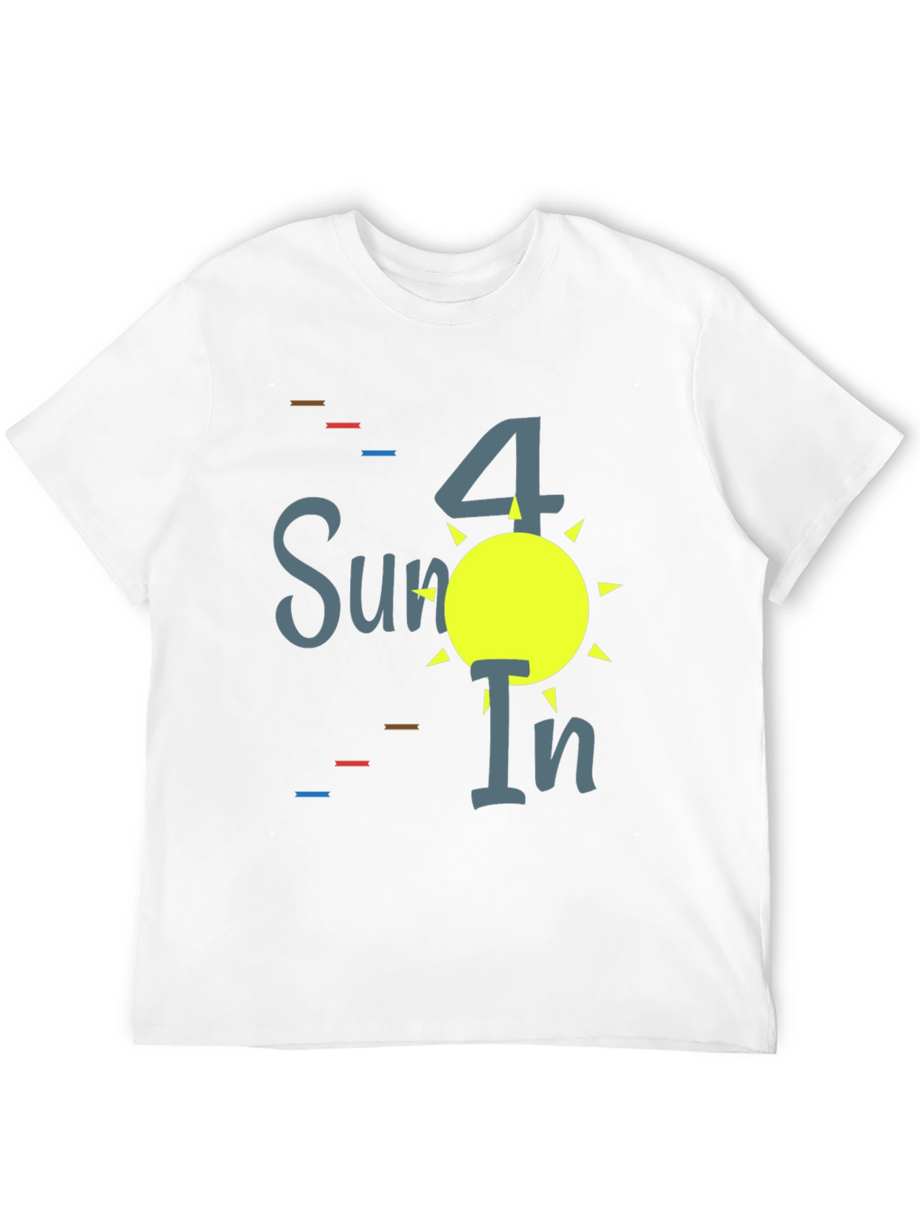 Summer Fun Black Graphic Tee