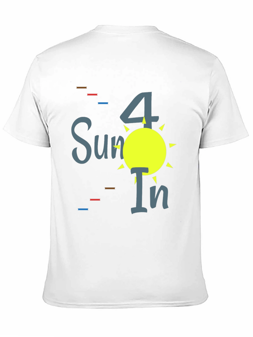 Summer Fun Black Graphic Tee