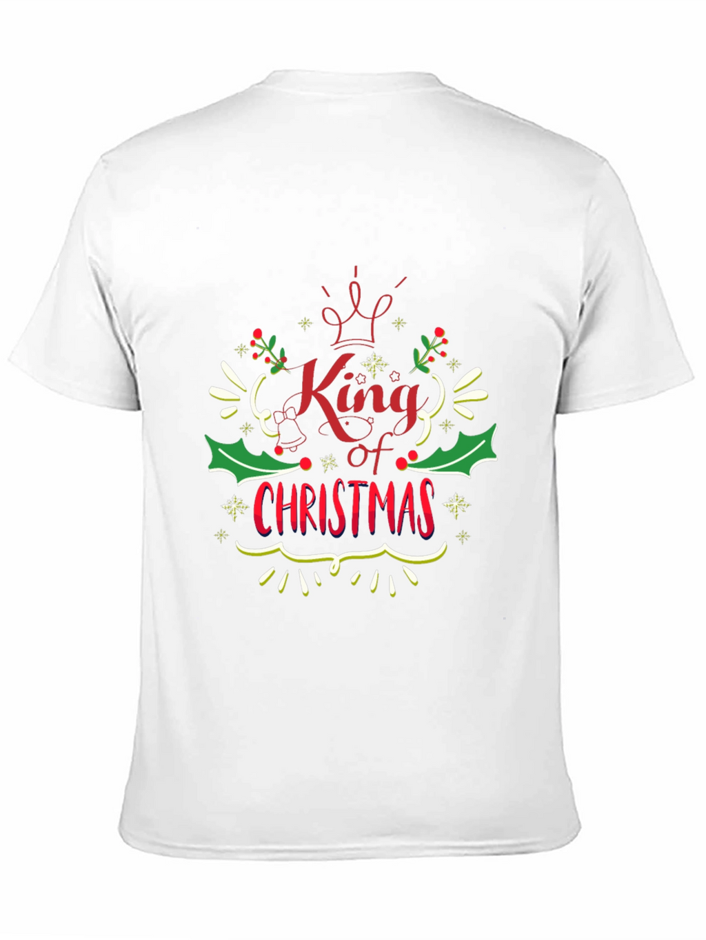 King of Christmas Graphic Tee - Holiday Apparel