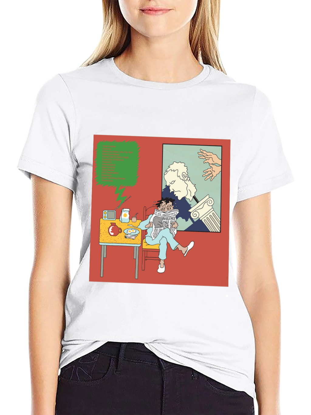 Philosophical Breakfast Tee