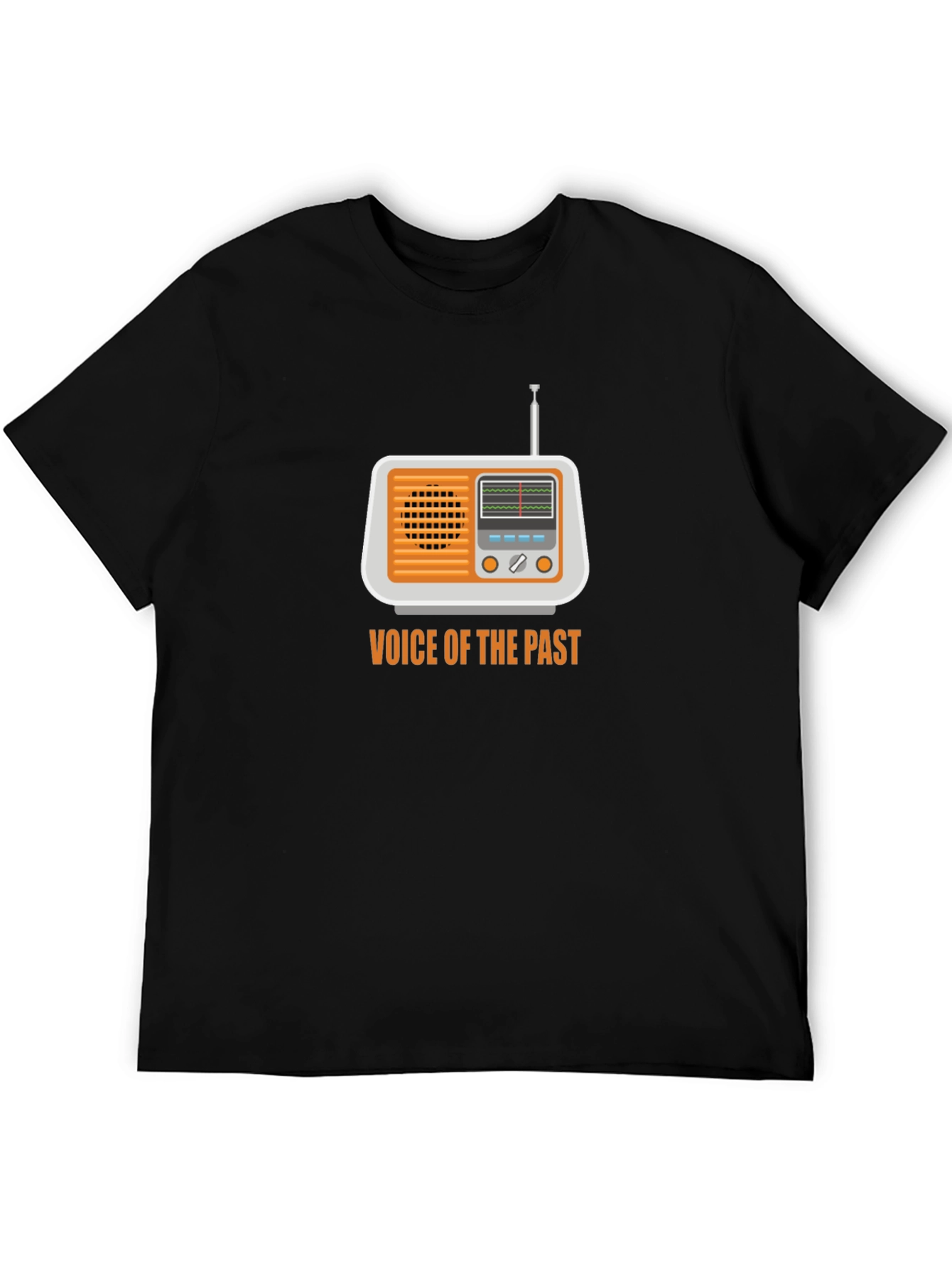 Vintage Radio Graphic T-Shirt - Voice of the Past