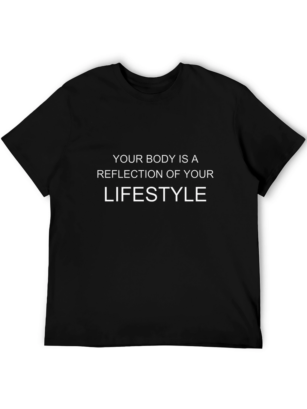 Lifestyle Reflection Black T-Shirt