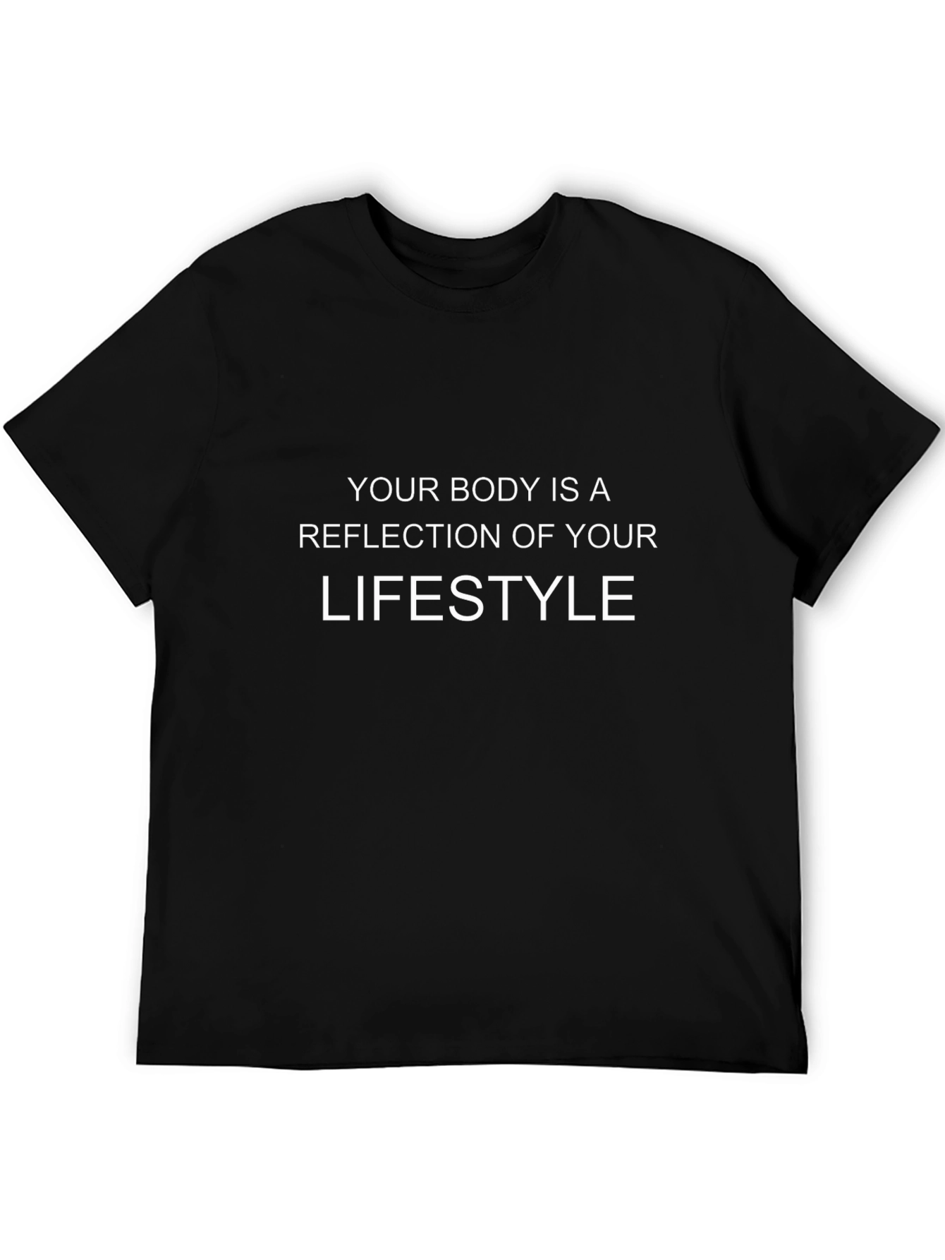 Lifestyle Reflection Black T-Shirt