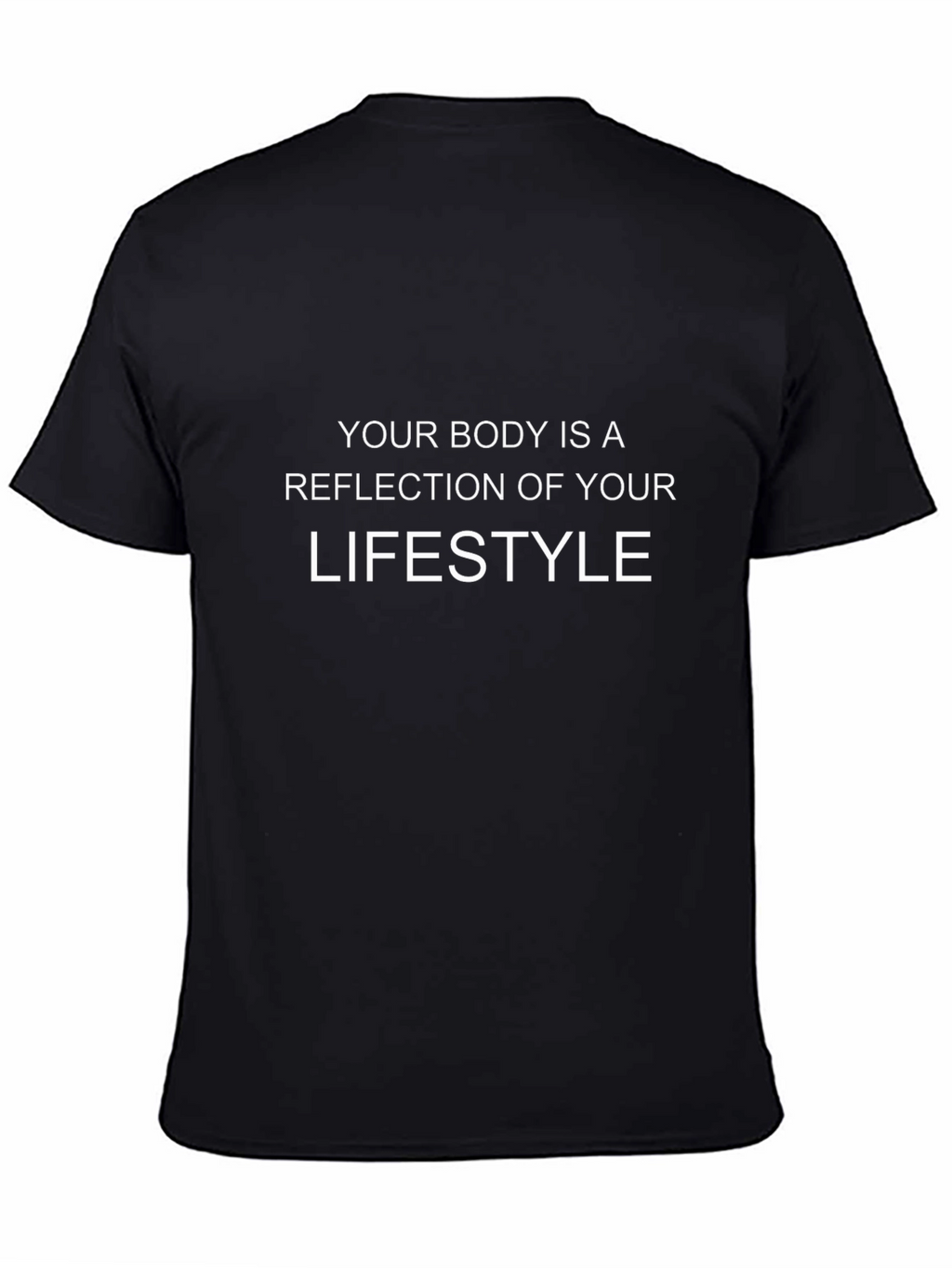 Lifestyle Reflection Black T-Shirt