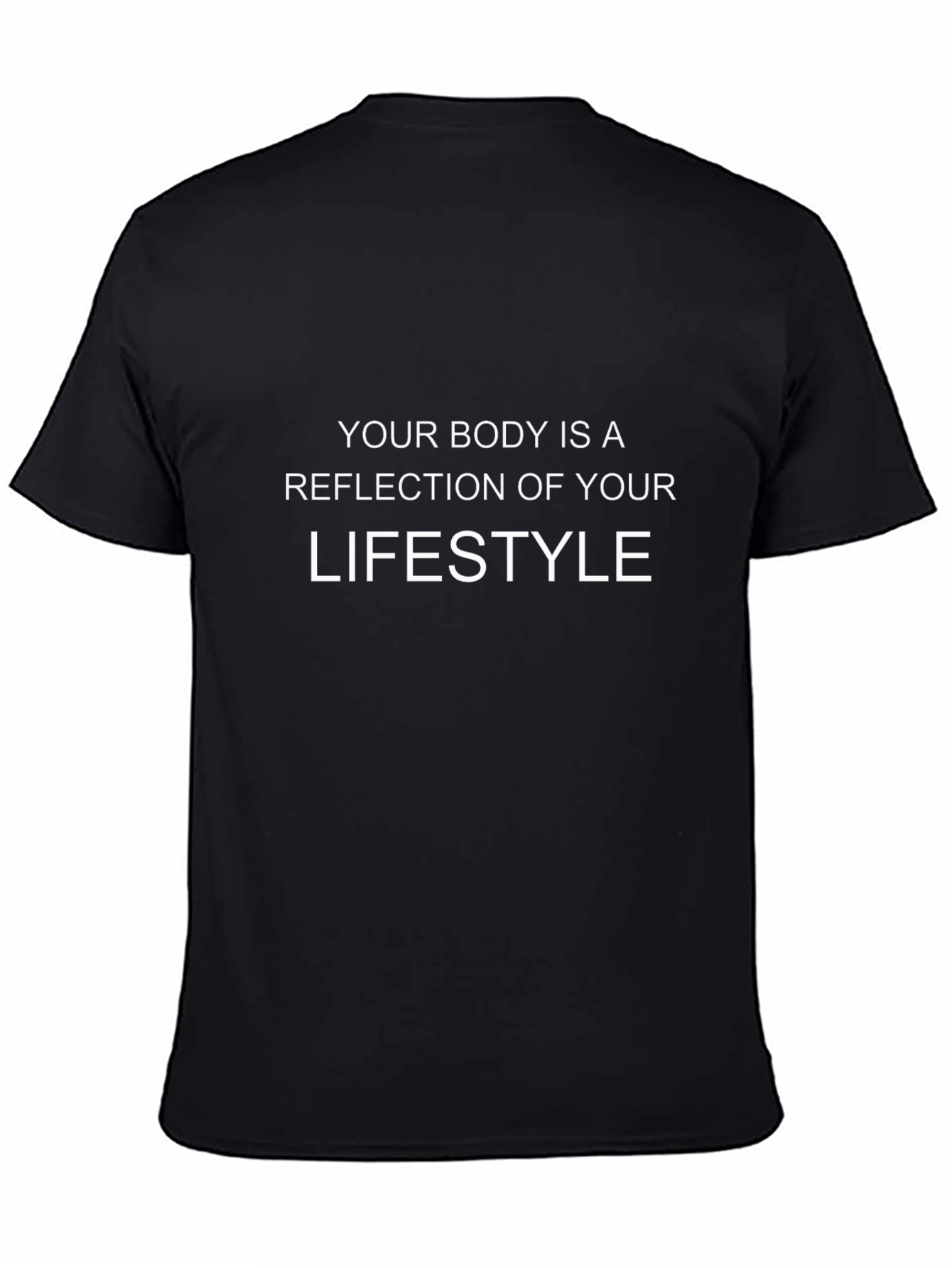 Lifestyle Reflection Black T-Shirt