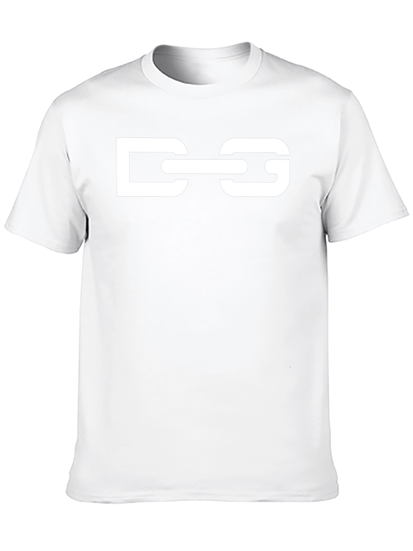 DG Chain Graphic Tee - Stylish Black Cotton T-Shirt