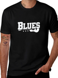 Blues Music Guitar T-Shirt