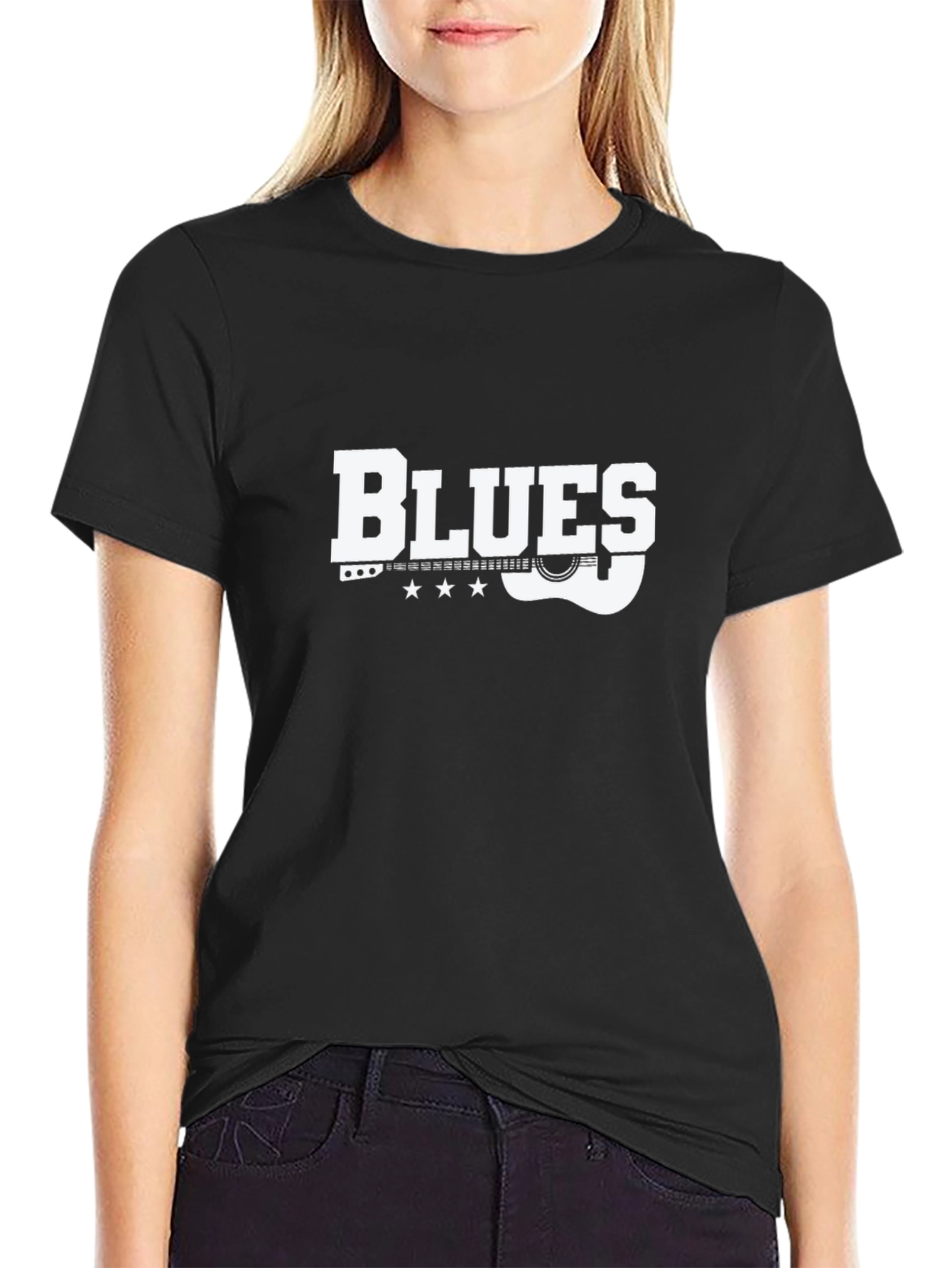 Blues Music Guitar T-Shirt