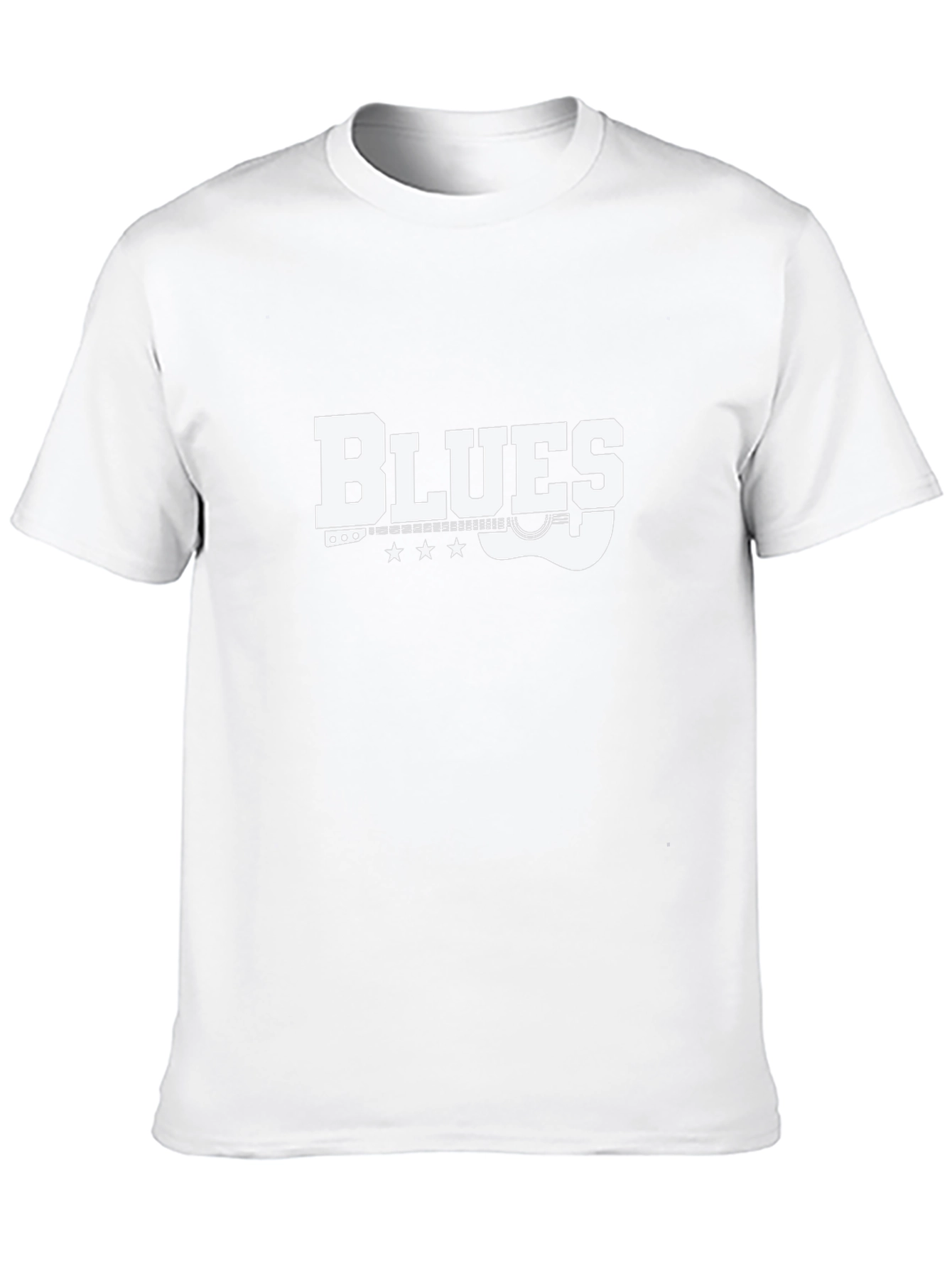 Blues Music Guitar T-Shirt