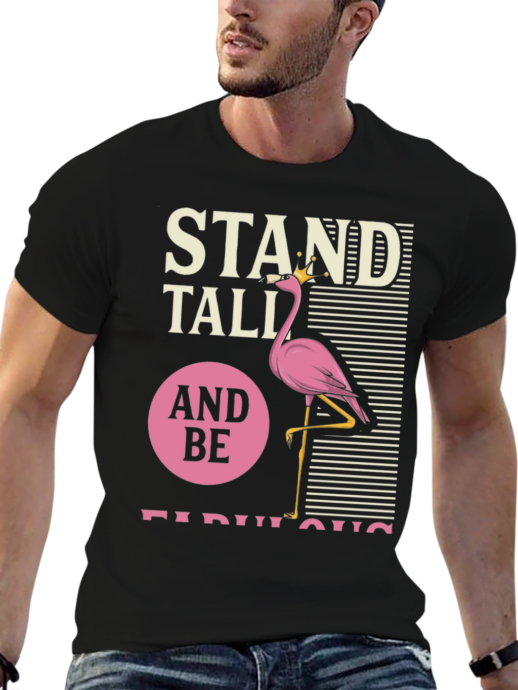 Stand Tall Flamingo T-Shirt