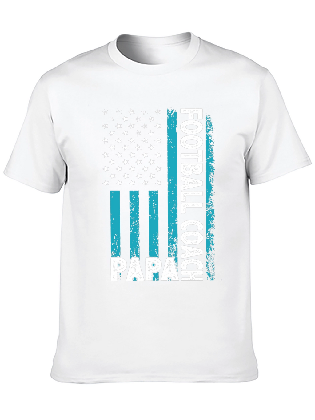 Football Coach Papa Graphic T-Shirt