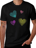 Heart Mandala T-Shirt - Vibrant Graphic Tee